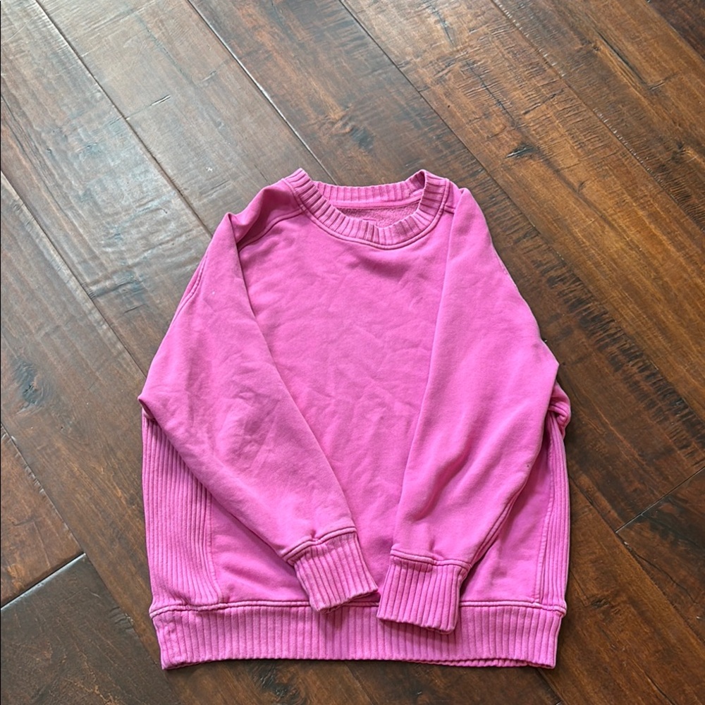 Aerie Pink Crewneck Sweater